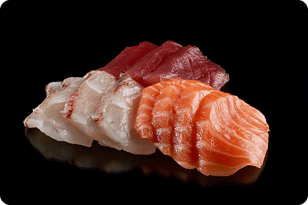 Sashimi 3 peixes